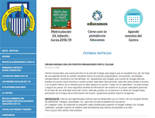 Tablet Screenshot of colegiobalcondesevilla.com